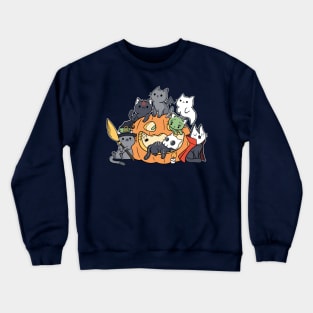 Halloween Kittens Crewneck Sweatshirt